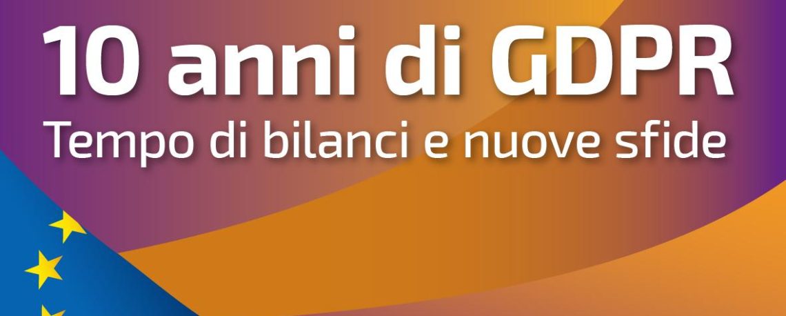 Convegno GDPR 10 anni Torino