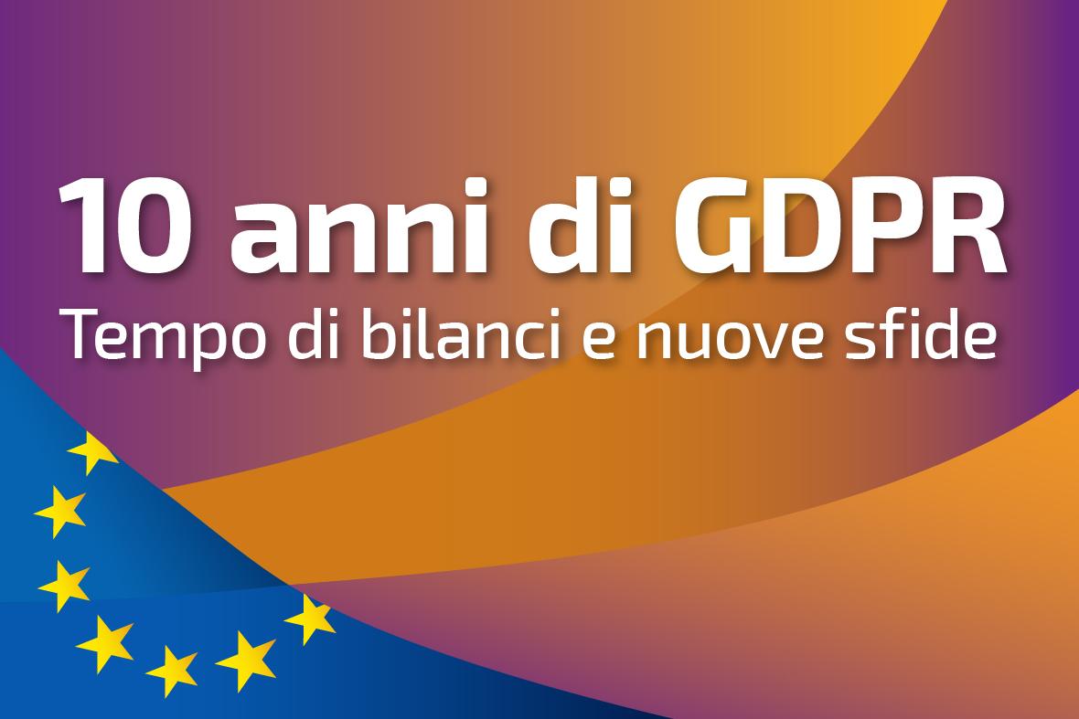 Convegno GDPR 10 anni Torino